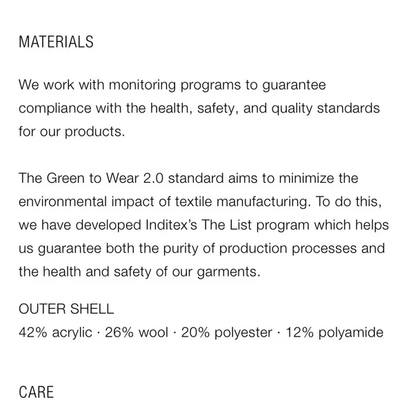 *SOLD*Zara knit jacket - Picture 9 of 9